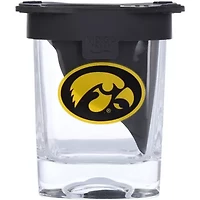 NCAA Iowa Hawkeyes 10oz. Ice Wedge Glass