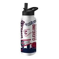 MLB Cleveland Guardians 34oz. Native Quencher Bottle
