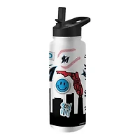 MLB Miami Marlins 34oz. Native Quencher Bottle