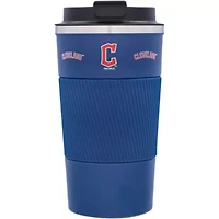 MLB Cleveland Guardians 18oz Coffee Tumbler with Silicone Grip
