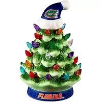NCAA Florida Gators 8" Light Up Ceramic LED Christmas Tree