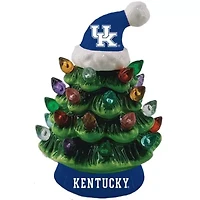 NCAA Kentucky Wildcats 8" Light Up Ceramic LED Christmas Tree