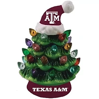 NCAA Texas A&M Aggies 8" Light Up Ceramic LED Christmas Tree