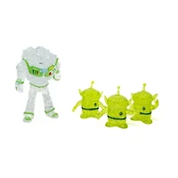 3D Crystal Puzzle - Disney Buzz and Aliens: 95 Pcs
