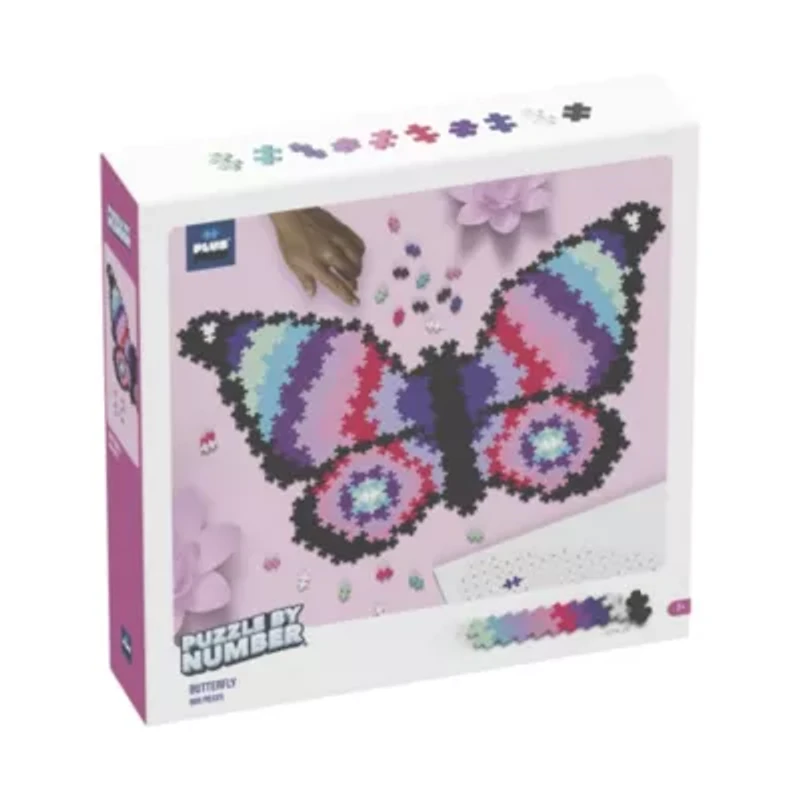 Puzzle By Number - Butterfly: 800 Pcs