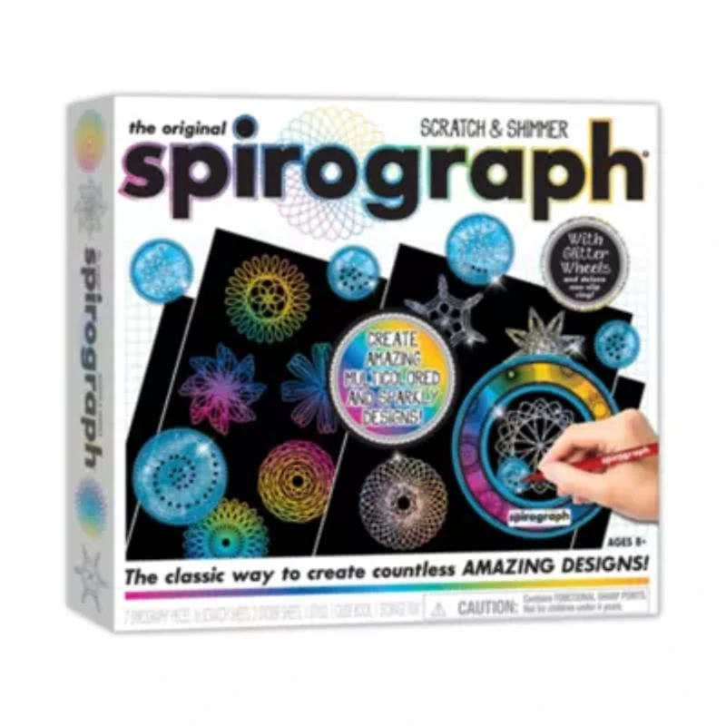 Spirograph Scratch & Shimmer