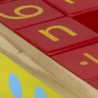 Wood Baby Walker with Blocks