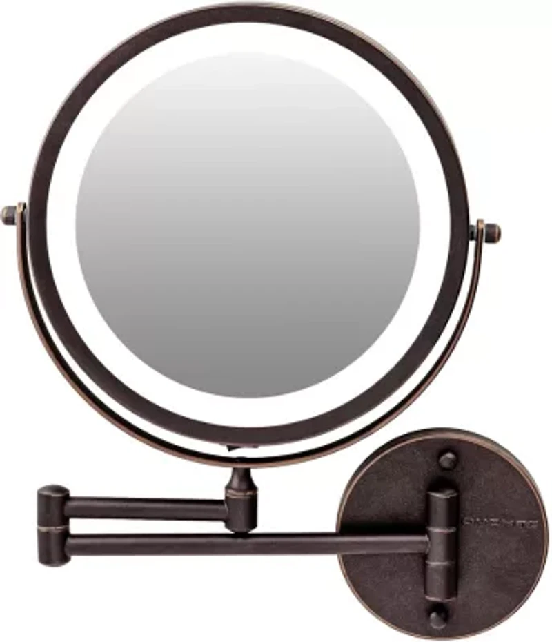 Lighted Wall Mount Makeup Mirror