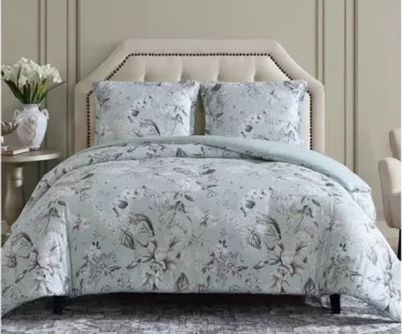 Highclere Castle English Garden Comforter & Sham set
