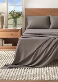 Turkish Cotton Solid Flannel Sheet Set