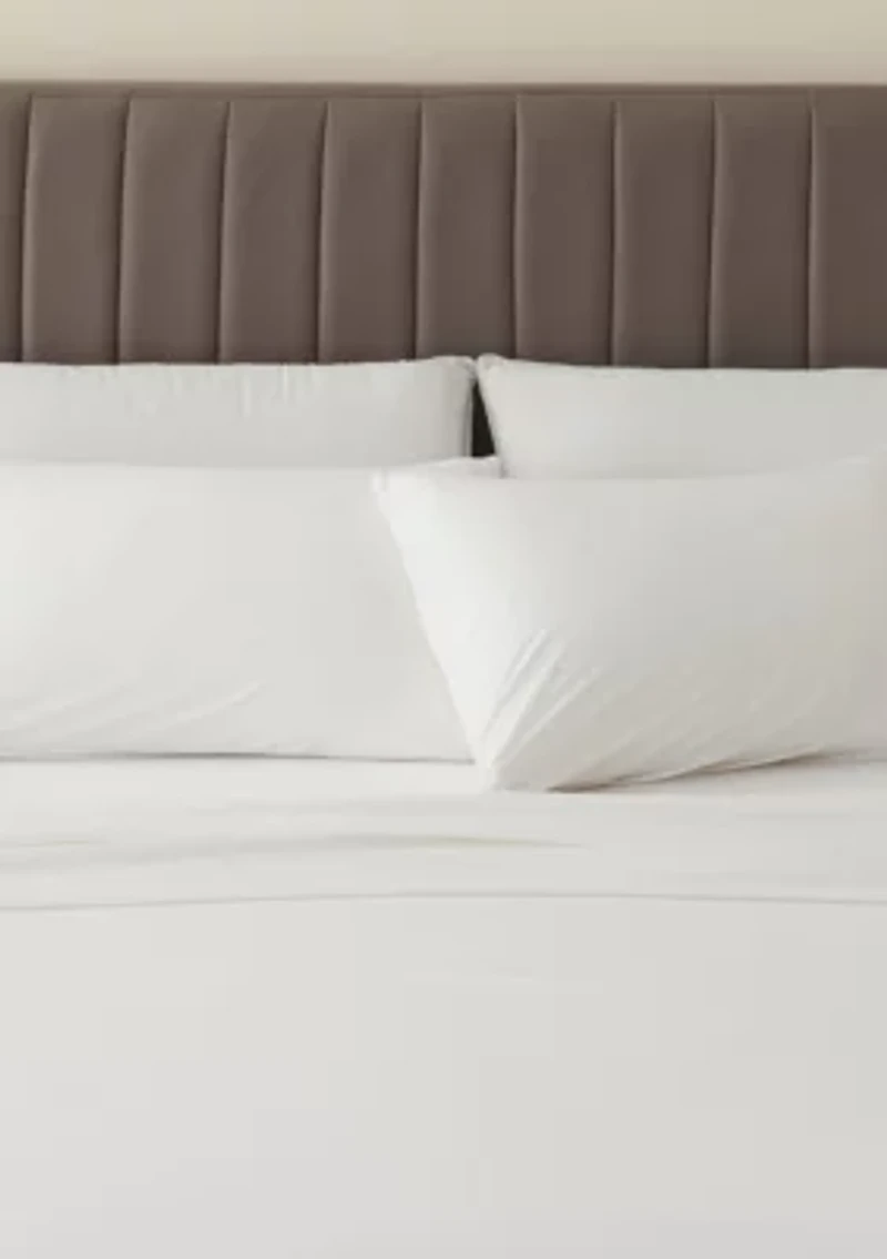 Heathered Melange T-shirt Jersey Knit Cotton Sheet Set