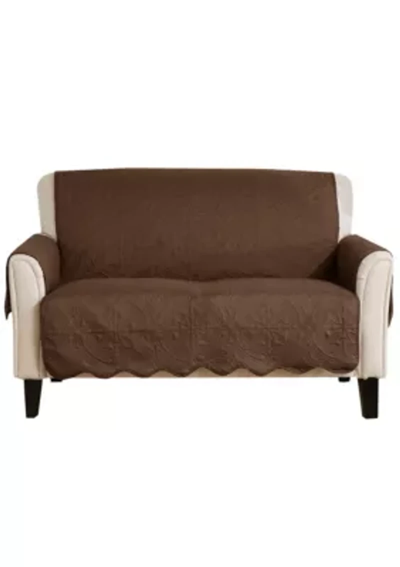 Stitched Loveseat Furniture Protector
