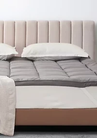 2 Inch Thick Box-Stitched Mattress Pad