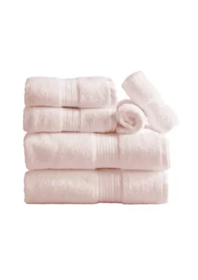 100% Cotton Terry 6-Piece Towel Set