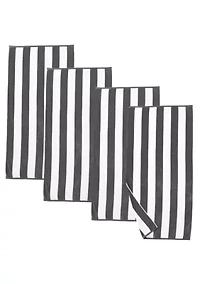 Cotton Cabana Oversized Beach Towels, 4 Pack