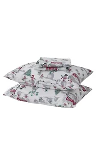 Ultra-Soft Lodge-Inspired Brushed Microfiber Sheet Set