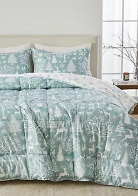 Holiday Down Alternative Comforter Set with Shams