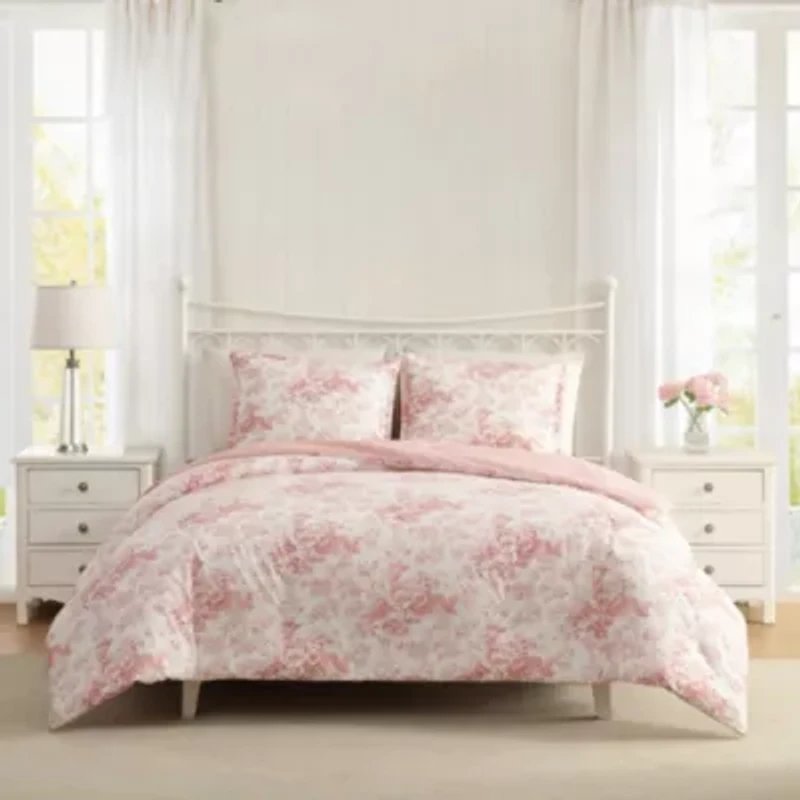 Toile Delight Cotton Comforter Set