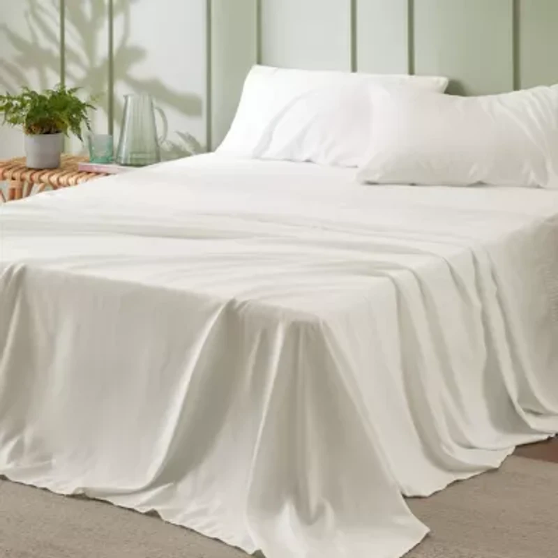 Hotel Luxury Embellished Hem Sheet Set