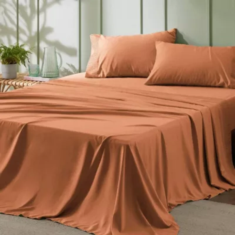 Hotel Luxury Embellished Hem Sheet Set