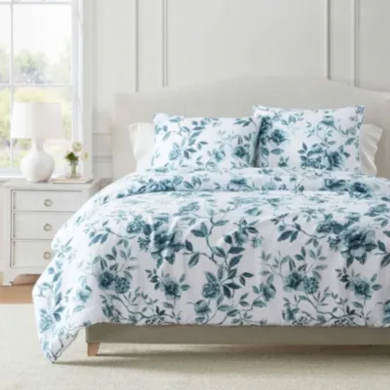 Vivian Floral Cotton Duvet Set