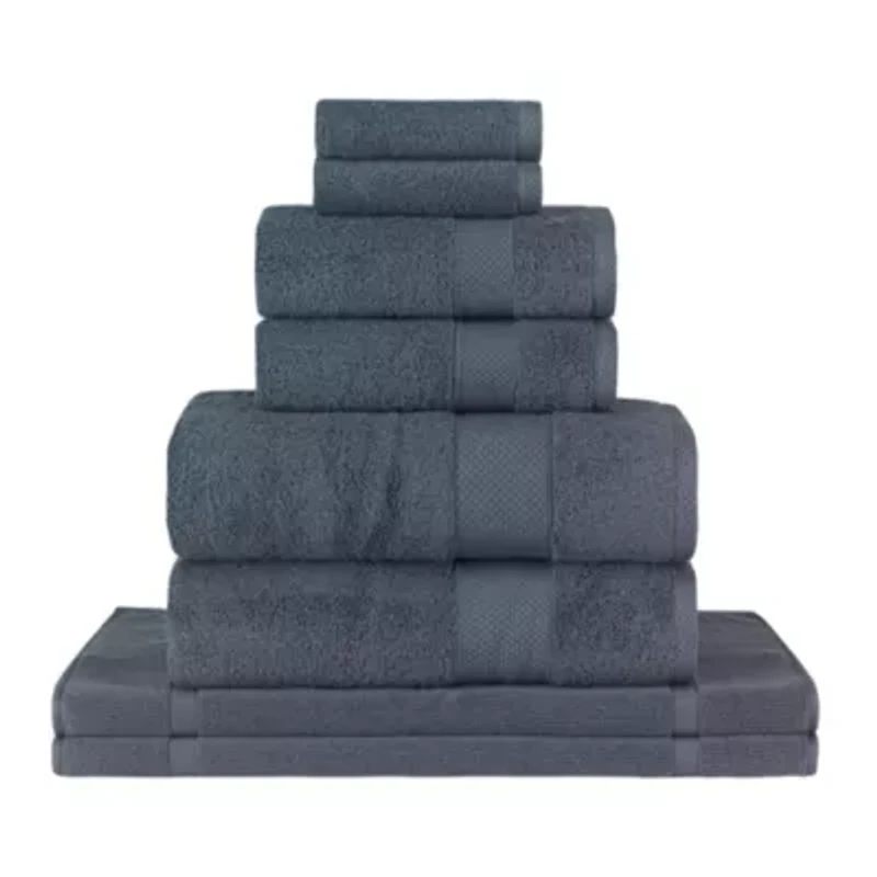 Madison Towel Collection Set Of 8 - Green