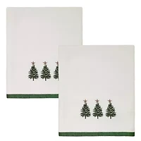 Trees Bath Towels - Set of 2
