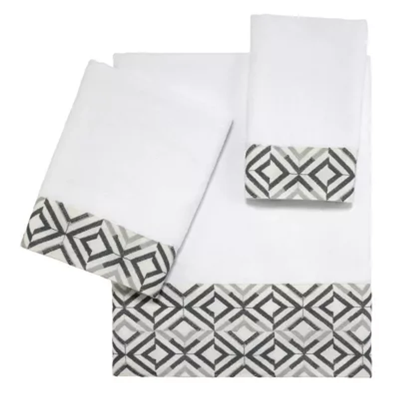 Harlow 3pc White Towel Set