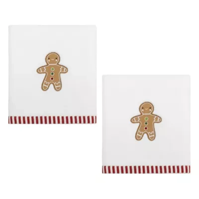 Gingerbread Man Hand Towel - Set of 2