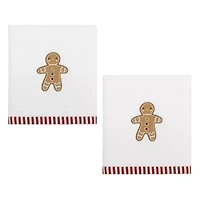 Gingerbread Man Hand Towel - Set of 2