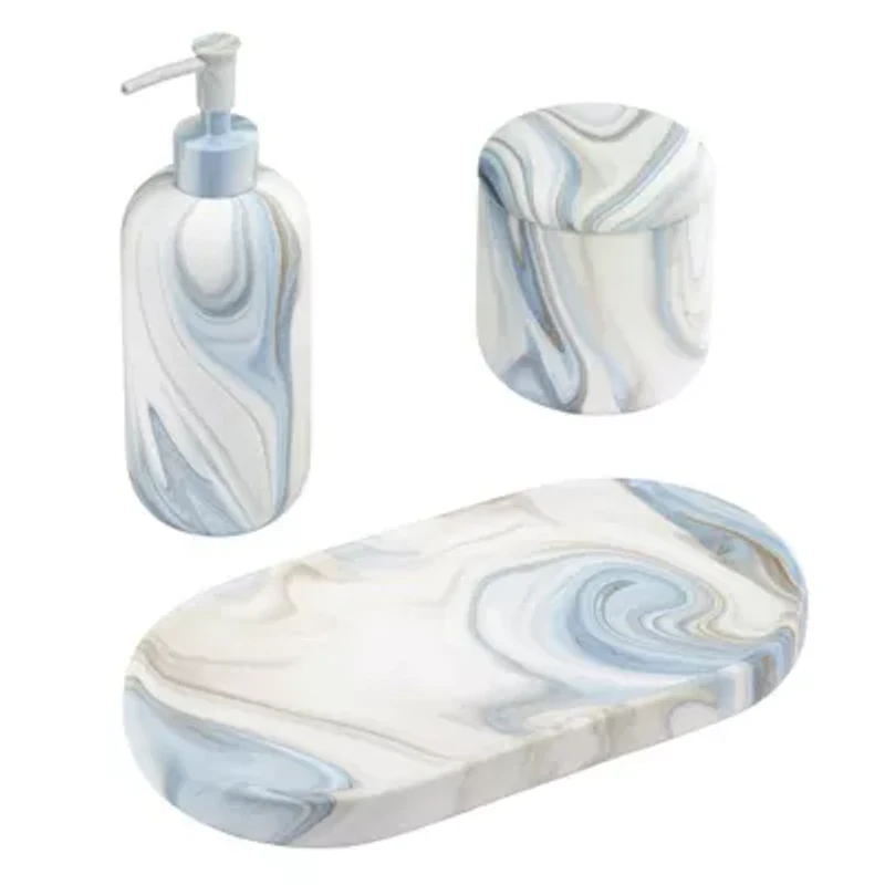 Waves 3pc Vanity Set