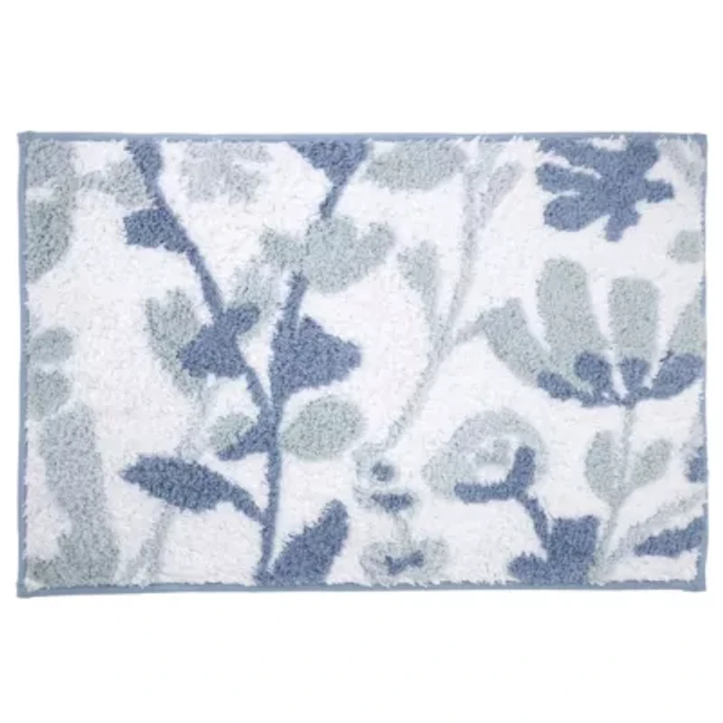 Mystic Floral Bath Rug