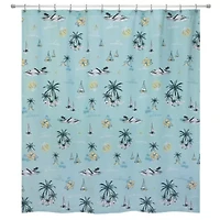 Tropical Mode Shower Curtain