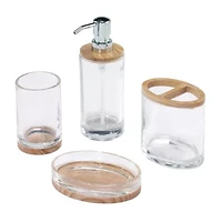 Cove Clear 4-pc. Bath Set