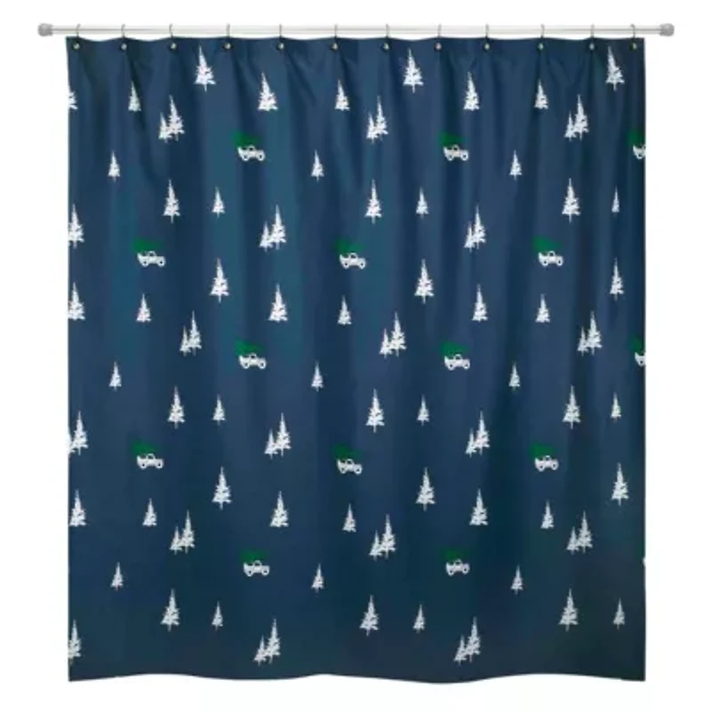 Pine Trail Shower Curtain