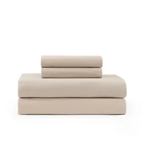 Solid Washed Cotton Sheet Set