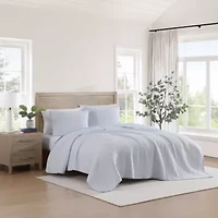 Ithaca Stripe Cotton Quilt Set