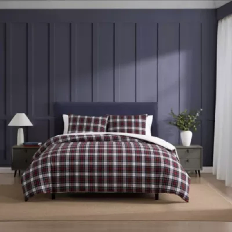 Essential Tartan Cotton Comforter Set
