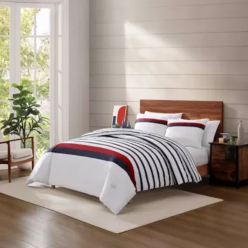 Tommy Classic Stripe Cotton Duvet Set