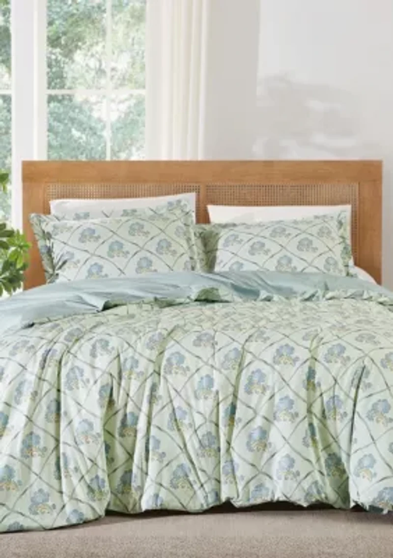 Brooklyn Loom Olivia Floral Comforter Set