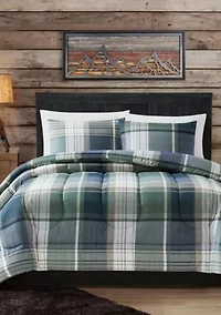 London Fog Duke Plaid Comforter Set