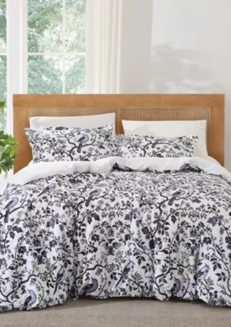 Brooklyn Loom Ava Floral Duvet Set
