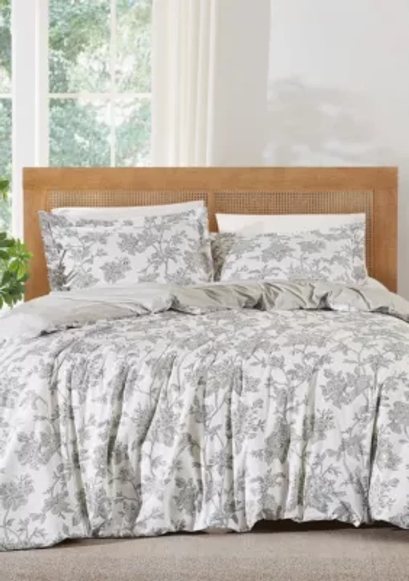 Brooklyn Loom Mila Floral Comforter Set