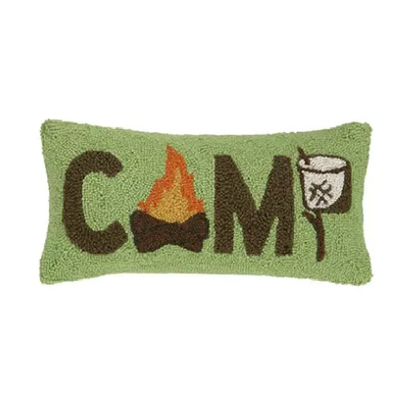 Lake Wool Hook Pillow