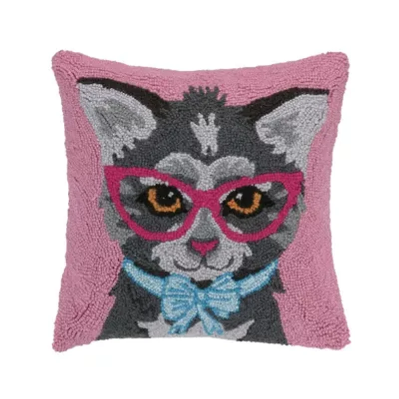 Cool Frenchy Wool Hook Pillow