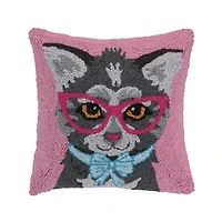 Cool Frenchy Wool Hook Pillow