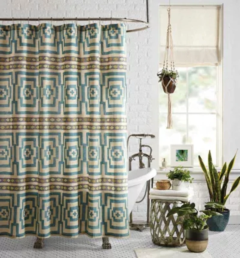 Hypnotic Shower Curtain by Jungalow