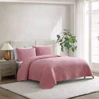 Seashore Stitch Cotton Quilt Set