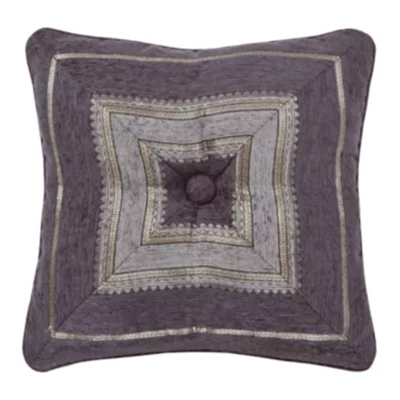 Dominique 18" Square Decorative Throw Pillow