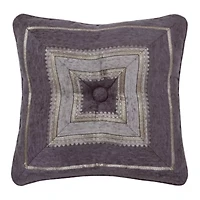 Dominique 18" Square Decorative Throw Pillow